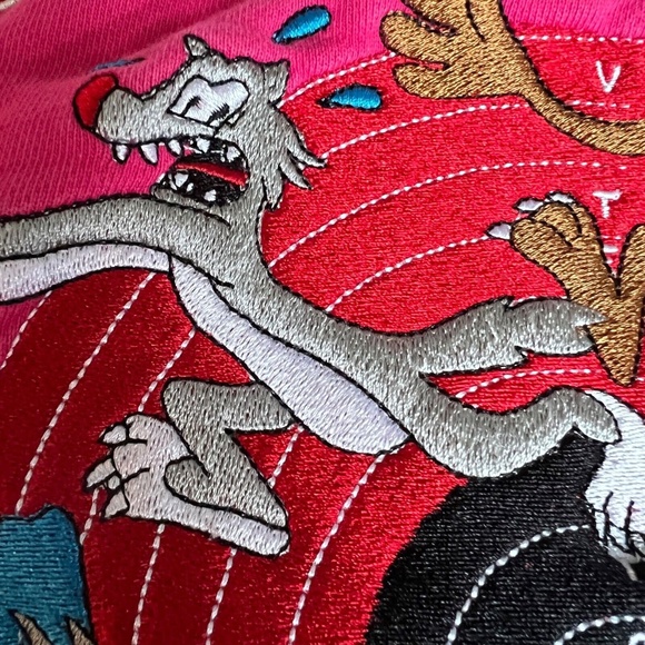 Vetements Pour Femme Tricots X Ete2019 Hoodie Pink Cartoons Sz L Demna Gvasalia - Picture 10 of 14